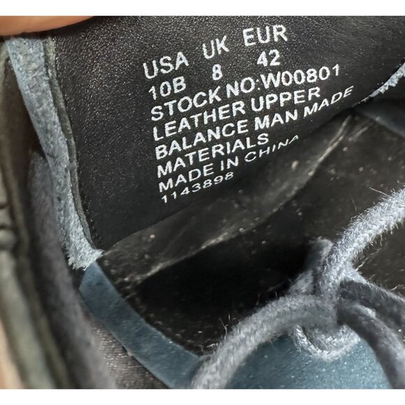 Wolverine 1000 Mile Nesbit Kiltie Leather Oxford Samantha Pleet Black Blue 10 B - Picture 7 of 8